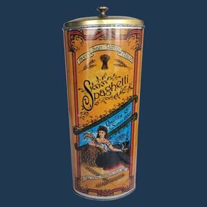 Vintage 1970s Decorative San Remo Pasta Spaghetti Tin by Himark